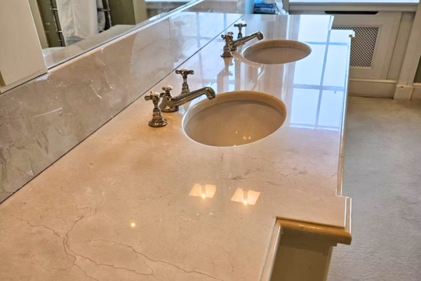 MARBLE WORKTOP RESTORATION