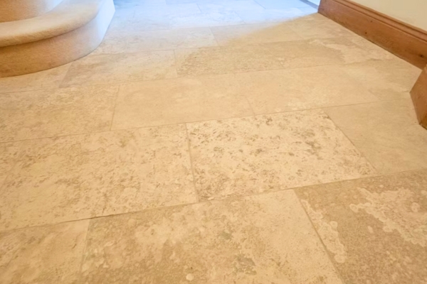 Travertine Floor Cleaning and Restoration