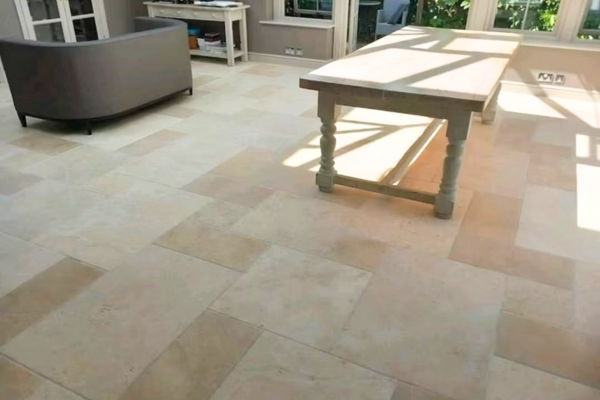Limestone Floor Cleaning and Restoration
