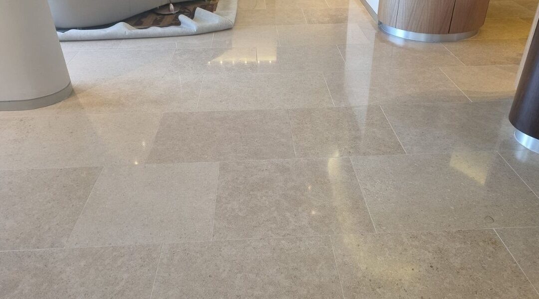 How to clean a limestone floor?
