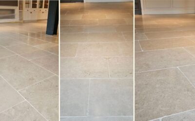 Limestone Floor Restoration in Great Missenden, Buckinghamshire