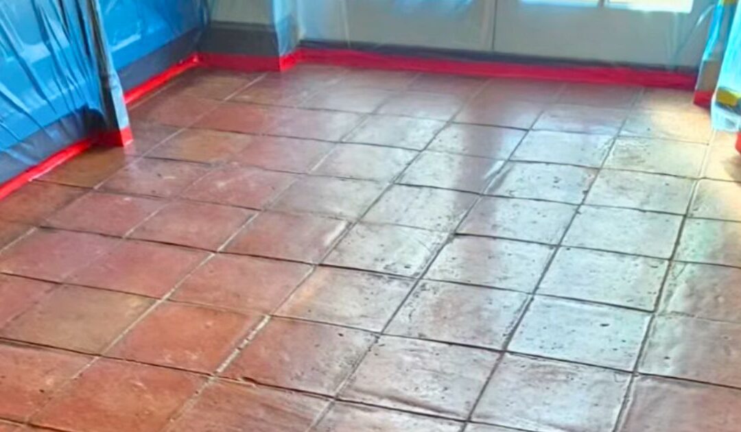 Terracotta Floor Restoration in Henley-on-Thames