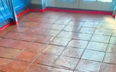 Terracotta Floor Restoration in Henley-on-Thames