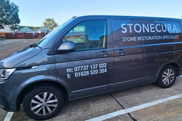 Professional Stone Floor Cleaning - Stonecura van