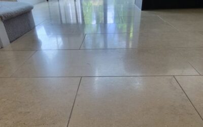 Limestone Floor Restoration Wooburn Green