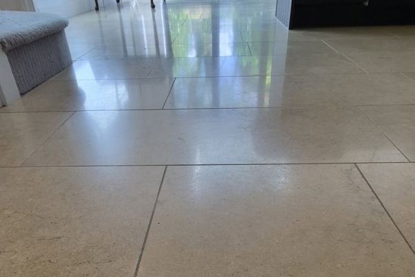 Limestone Floor Restoration Wooburn Green